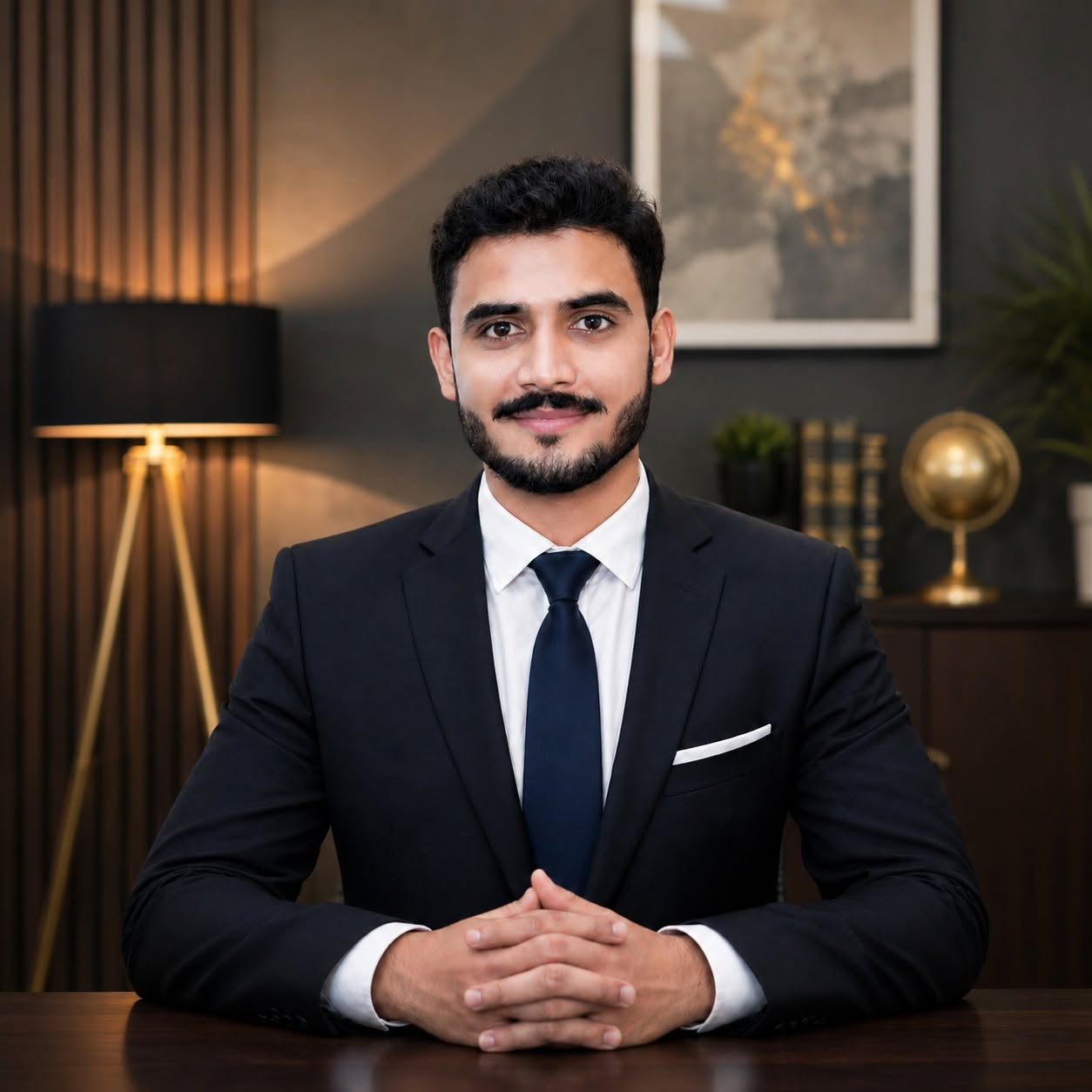 Portrait of Shoaib Latif